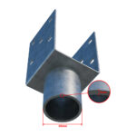 ground screw extension Zn "U" 90x90x120x60mm_3