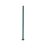 Post D48mm with base ZnPVC 1600mm green_1