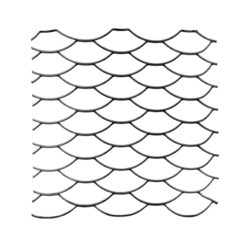 Expanded metal Fe 150x60x4mm