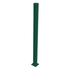 Post 60x40mm with base ZnPVC 2200mm green_1
