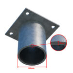 Ground screw extension Zn 90x90x60mm_3