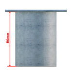 Ground screw extension Zn 90x90x60mm_4