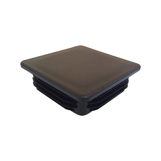 Insert plug PE 20x20mm black_1