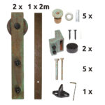 sliding barn door hardware - "Klasiko - GP"_2