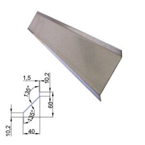 steel slat Zn 40x60x2000mm "Z"_1