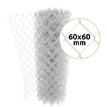 Chain-link fence Zn 60x60mm 1