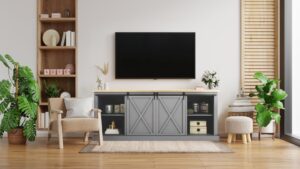 sliding barn door hardware - mini -  "Gladio"_2
