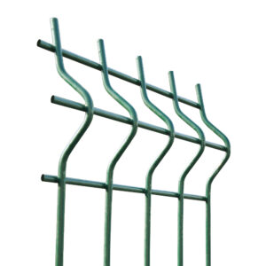 Welded fence panel ZnPVC 2500x1030x5mm green_1