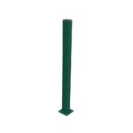 Post 60x40mm with base ZnPVC 1800mm green_1