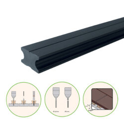 WPC solid base prism 40x25x4000mm anthracite_1