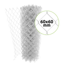 Chain-link fence Zn 60x60mm 1mx10m_1