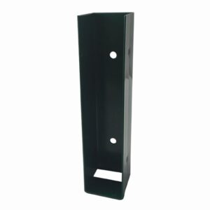 Gravel board bracket "U" ZnPVC 40x300mm green_1