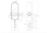 Wire tensioner ZnPVC anthracite_2