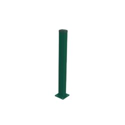 Post 60x40mm with base ZnPVC 1200mm 1.5mm green_1