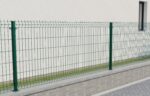 Post 60x40mm with base ZnPVC 1200mm 1.5mm green_3