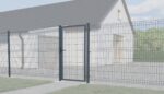 Wicket gate Square ZnPVC 1000x1800mm
