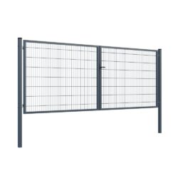 Double Wing  gate Square ZnPVC 4000x1500mm