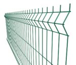 Welded fence panel 3D ZnPVC 2500x830x4mm green_2