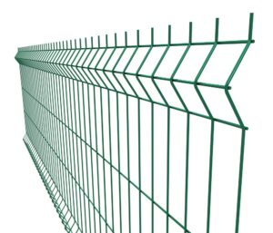 Welded fence panel ZnPVC 2500x1030x4mm green_2