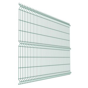 Welded fence panel ZnPVC 2500x1530x4mm green_2