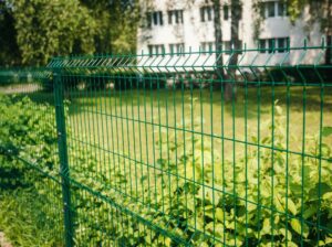 Welded panel fence ZnPVC 2500x1730x4mm green_2