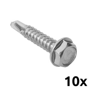 Hexagon head drilling screw DIN7504 6