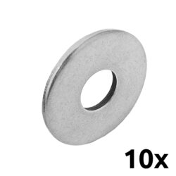 Plain washer DIN9021 M8 A2 10pcs/pack_1