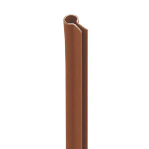 Fence strip clip PVC brown 190mm_1