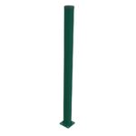 Post 60x40mm with base ZnPVC 2000mm green_1