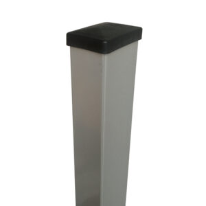 Fence post 60x40mm ZnPVC 2000mm gray_1