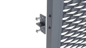 Aluminium Fence panel 2000x1200mm expanded metal_2