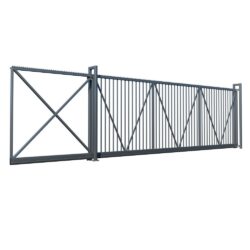 Sliding Gate INDUSTRY ZnPVC 6000x2000mm anthracite