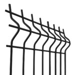 Welded panel fence ZnPVC 2500x1730x4mm black_1