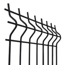 Welded panel fence ZnPVC 2500x1730x4mm black_1