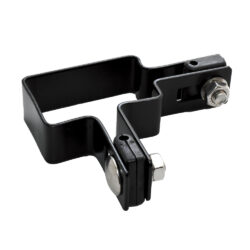 Corner clamp ZnPVC 60x40mm black matte_1