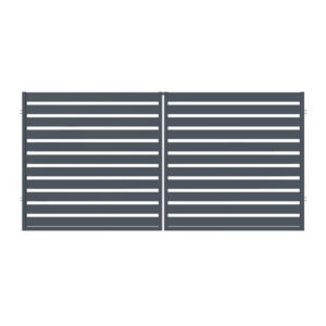 Steel Double gate SAFIR 4000x1500mm