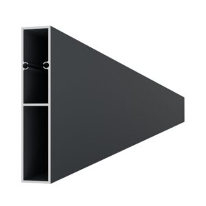 Aluminium profile 100x19