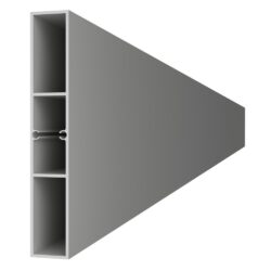 Aluminium profile 120x19