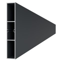 Aluminium profile 120x19