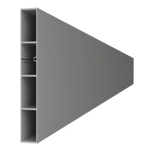Aluminium profile 150x19
