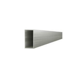 Galvanized rectangular profile 40x20x1