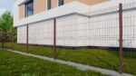 Welded fence panel ZnPVC 2500x1730x4mm brown_2