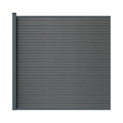 WPC fence set with post 1850mm AURORA gray_1