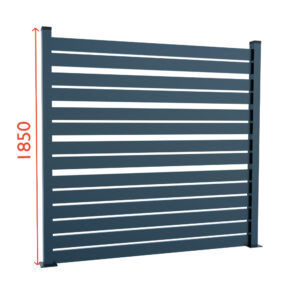 Modular Aluminium Fencing 1850mm TIA 100-A_2