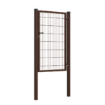 Wicket single gate 2D BOX ZnPVC 1000x1500mm
