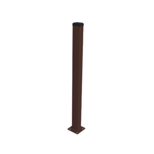Post 60x40mm with base ZnPVC 1800mm 1