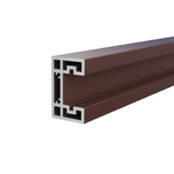 "U" profile 1850mm  for fence mounting on the wall