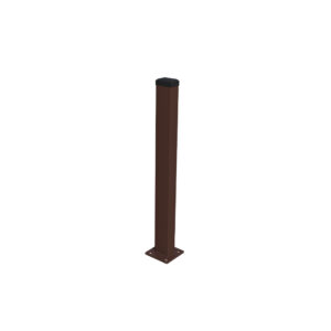 Post 60x40mm with base ZnPVC 1400mm 1
