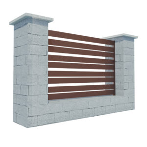 Modular Aluminium Fencing 1200mm TIA 100-H_2