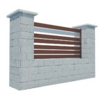 Modular Aluminium Fencing 925mm TIA 100-H1S_2